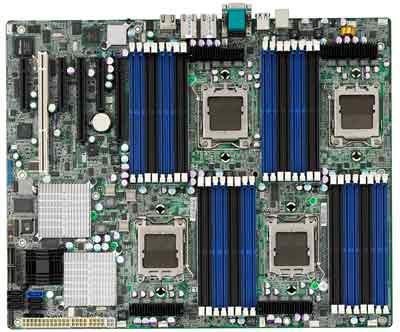 S4992WG2NR Tyan Thunder n6650EX Thunder (S4992) Server Motherboard nVidia NFP 3600 Chipset Socket F (1207) SSI MEB 4 x Processor Support 128GB DDR2 SDRAM Maximum RAM SLI Support Serial Attached SCSI (SAS), Serial ATA RAID Supported Controller Onboard Video 2 x PCIe x16 Slot (Refurbished)