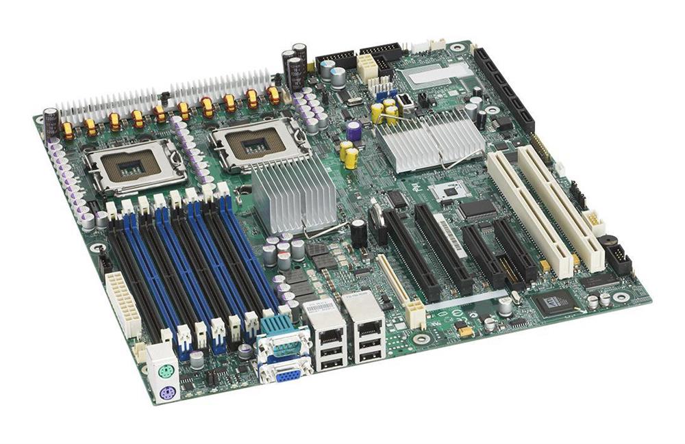 S5000XSLSATA Intel Server Motherboard i5000X Chipset Socket J LGA-771 1333MHz FSB 10 Pack SSI EEB 3.6 2 x Processor Support (Refurbished)