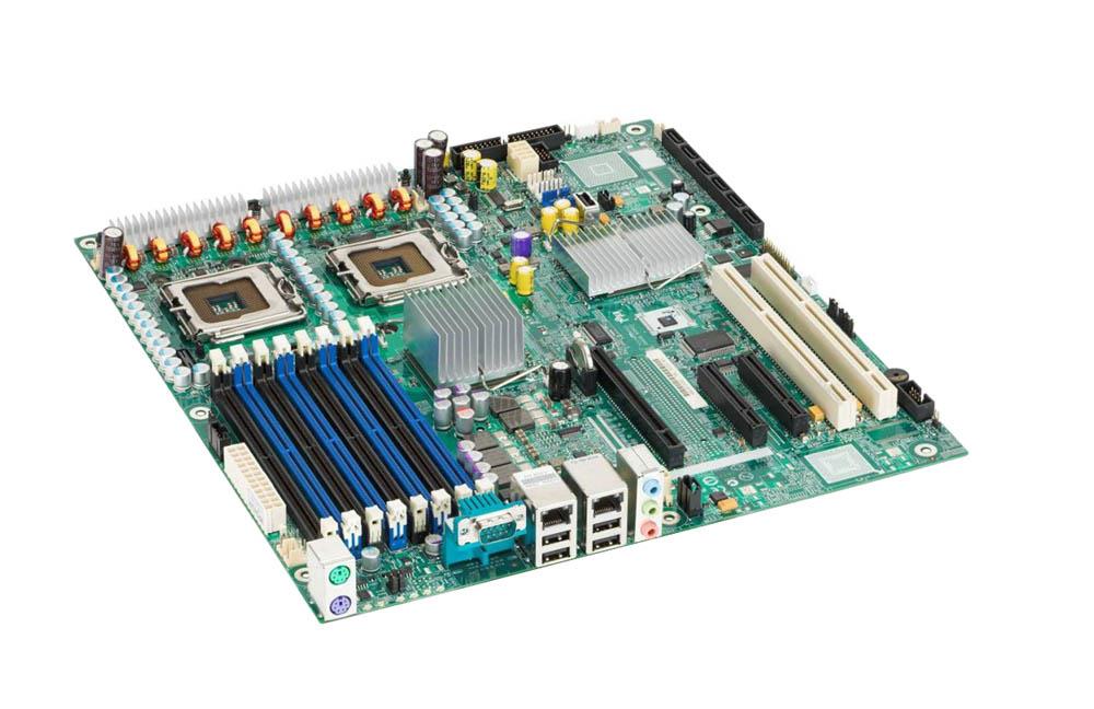 S5000XVN Intel Socket LGA 771 Intel 5000X + ESB2-E Chipset Dual Core Xeon 5000/5100 / Quad Core Xeon 5300 Series Processors Support DDR2 8x DIMM 6x SATA SSI EEB Server Motherboard (Refurbished)