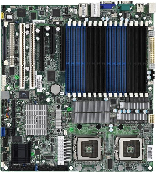 S5397WAG2NRF Tyan Tempest Intel 5400B/ 6321ESB Chipset Xeon Quad-Core/ Dual-Core/ 5100/ 5200/ 5300/ 5400 Series Processors Support Dual Socket LGA771 Extended-ATX Server Motherboard (Refurbished)