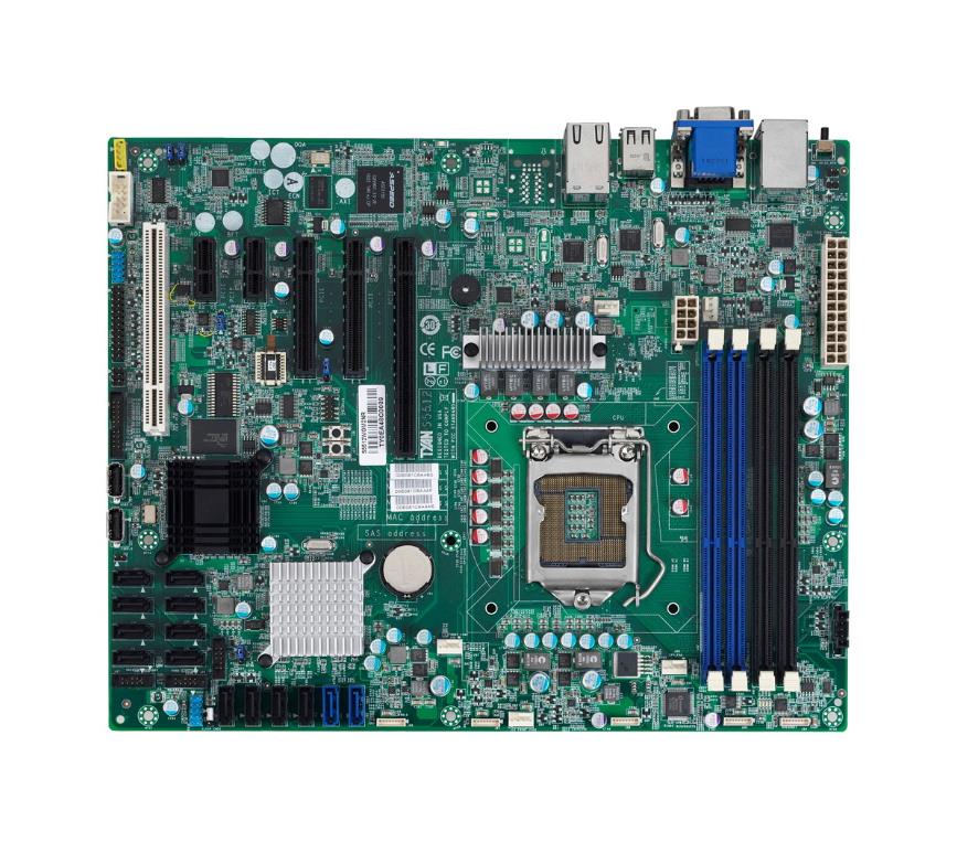 S5512WGM2NR-B-CGN Tyan S5512 Socket LGA 1155 Intel Xeon E3-1200/ Core i3-2100 Processors Support Server Motherboard Mfr PN (Refurbished)