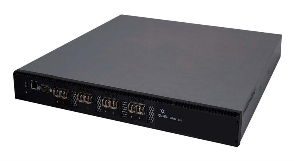 SB3810-08A8 QLogic Sanbox 3810 8-Ports Switch No Eport Includes 8 Sfps (Refurbished)