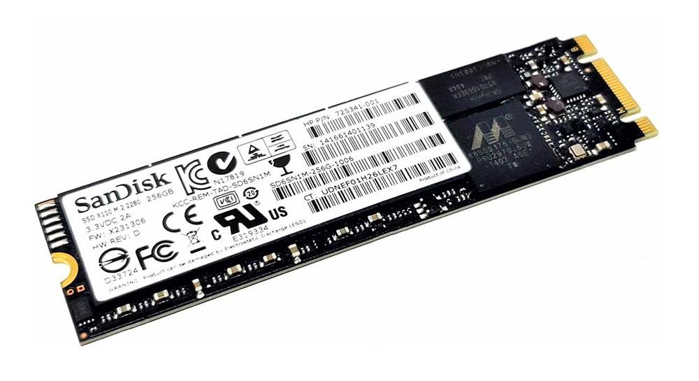 SD7SN65-256G-1006 SanDisk 256GB TLC SATA 6Gbps M.2 2280 Internal Solid State Drive (SSD)