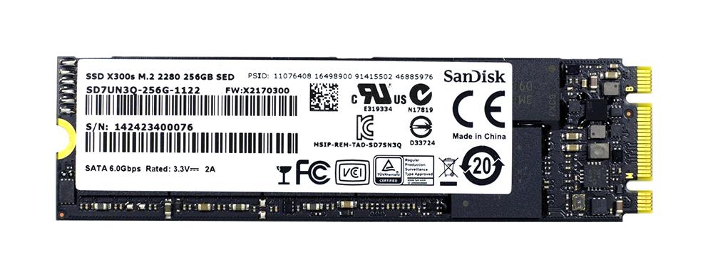 SD7UN3Q-256G-1122 SanDisk 256GB SATA 6.0 Gbps SSD