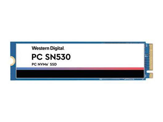 SDBQNPZ-256G Western Digital PC SN530 256 GB Solid State Drive - M.2 2280 Internal - PCI Express NVMe (PCI Express NVMe 3.0 x4) - Tablet, Notebook, Storage System Device Supported - 5 Year 