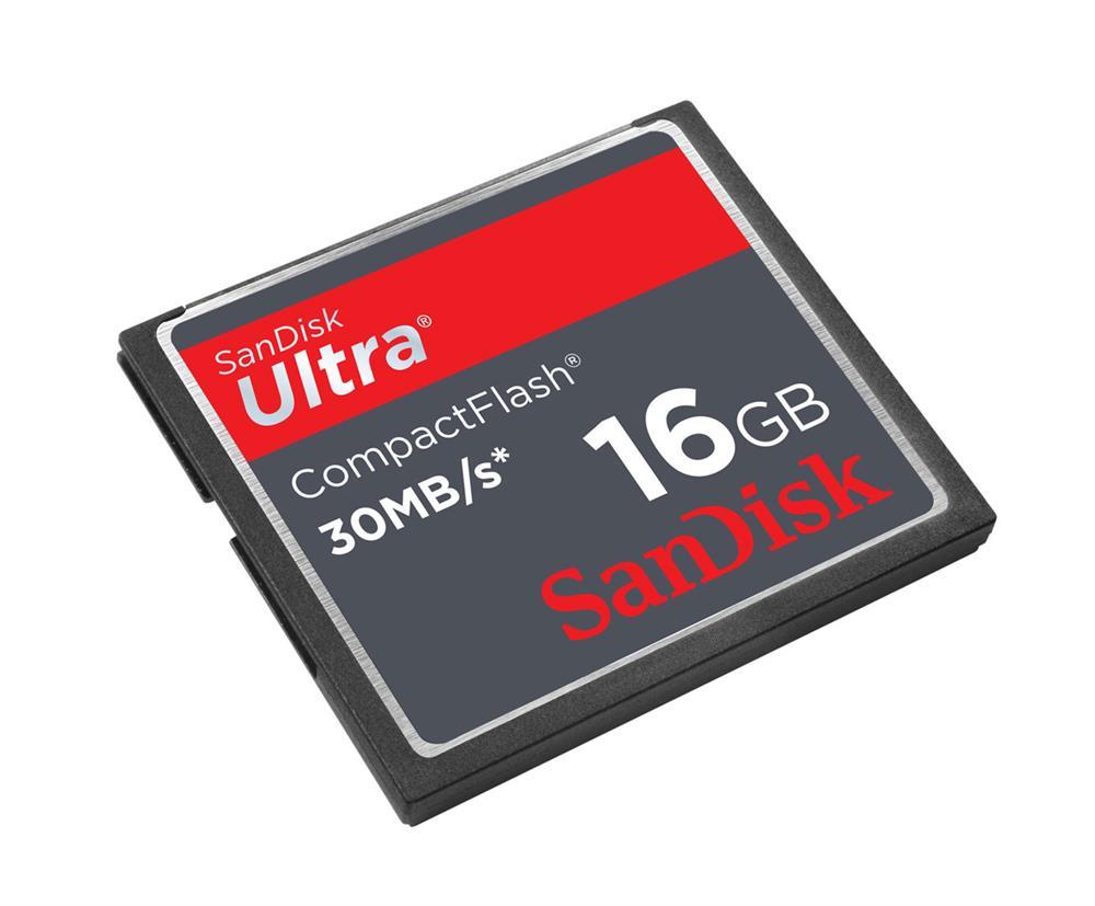 SDCFH-016G-A11-B2 SanDisk 16GB 200x Ultra CompactFlash (CF) Memory Card