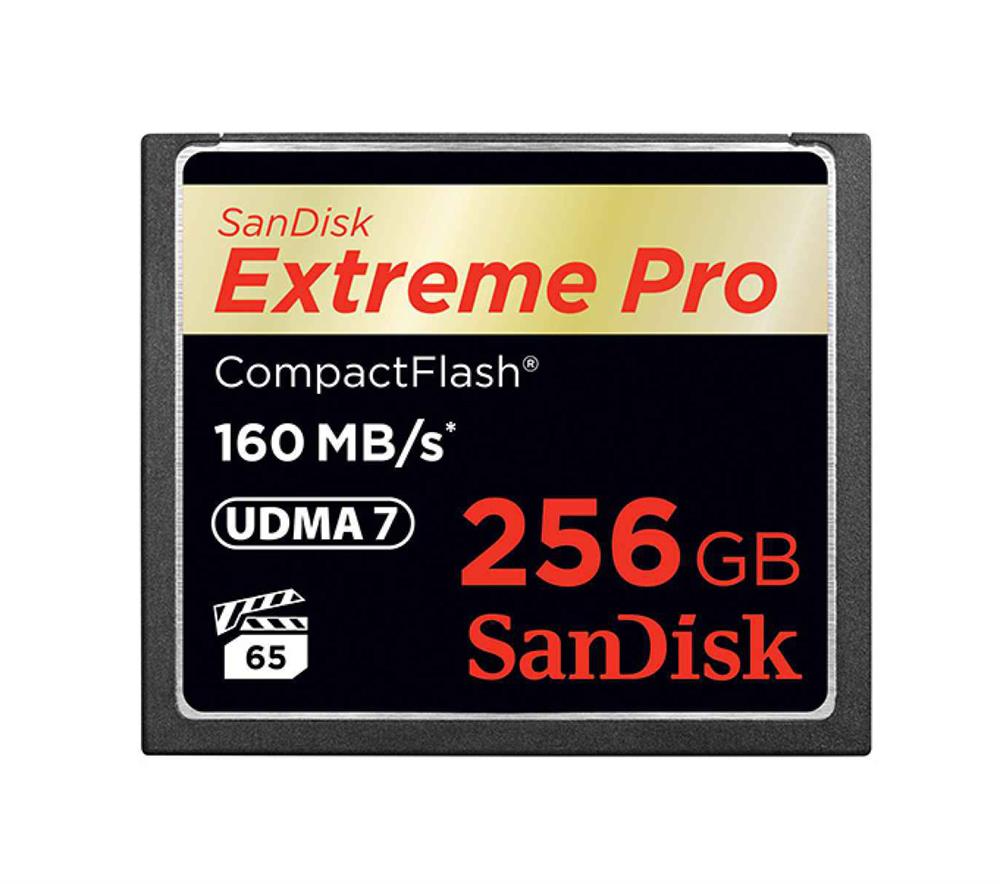 SDCFXPS-256G-46S SanDisk Extreme Pro 256GB CompactFlash Memory Card