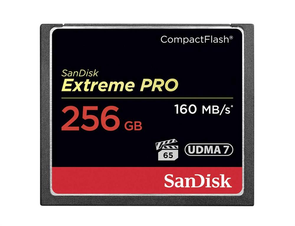 SDCFXPS-256G-X46 SanDisk Extreme Pro 256GB CompactFlash (CF) Memory Card