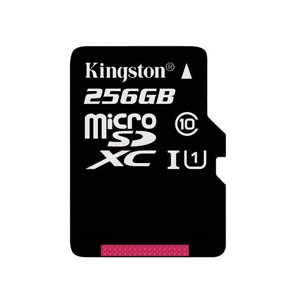 SDCS/256GBSP Kingston Canvas Select 256GB CLass 10 microSDXC 80MB/s Read Speed UHS-I (Single Pack)