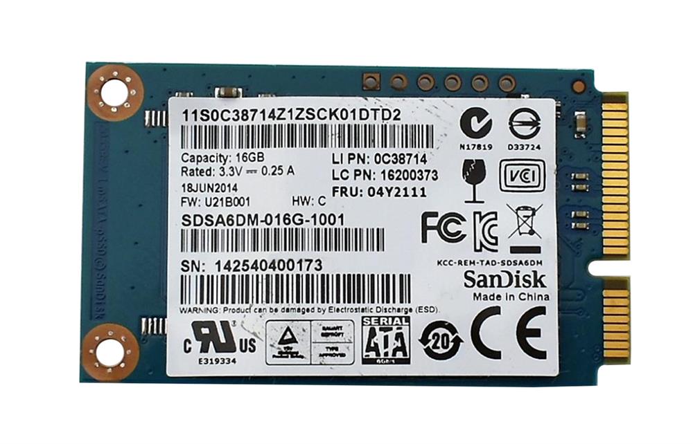 SDSA6DM-016G-1001 SanDisk Solid State Drive