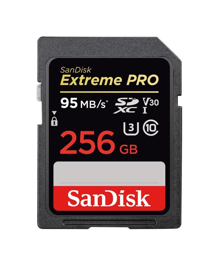 SDSDXXG-256G-ANC SanDisk Extreme Pro 256GB SDXC UHS-I Flash Memory Card