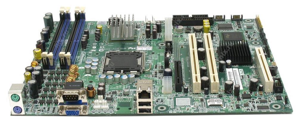 SE7221BK1-E Intel Socket LGA 775 Intel E7221 Chispet Intel Pentium 4 Processors Support DDR2 4x DIMM 4x SATA 1.5Gb/s ATX Server Motherboard (Refurbished)
