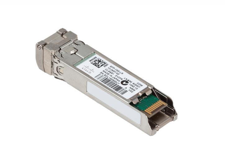 SFP-10G-LR Cisco 10Gbps 10GBase-LR Single-mode Fiber 10km 1310nm Duplex LC Connector SFP+ Transceiver Module