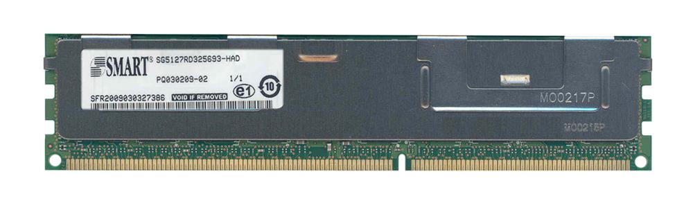 SG5127RD325693HAD Smart Modular 4GB PC3-10600 DDR3-1333MHz ECC Registered CL9 240-Pin DIMM Dual Rank Memory Module