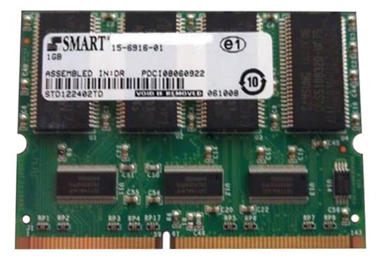 SG572288JNP133T2SD Smart Modular 1GB PC133 ECC Registered 144-Pin SoDimm Memory Module