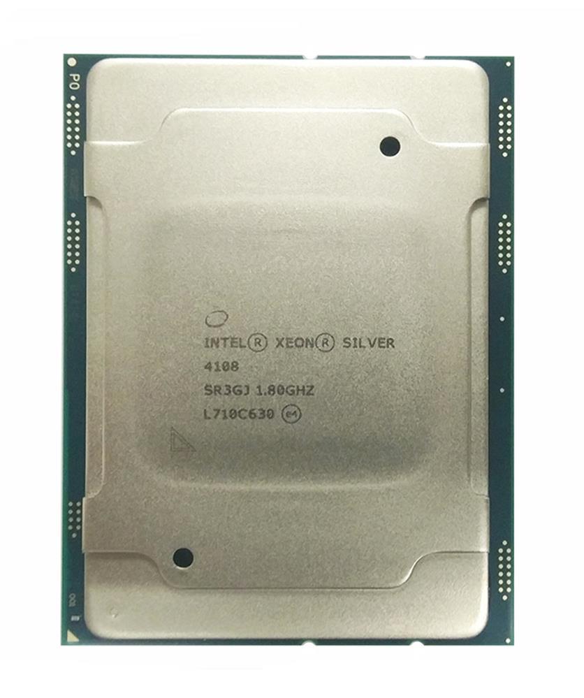 SILVER4108 Intel Xeon Silver 4108 8-Core 1.80GHz 9.60GT/s UPI 11MB L3 Cache Socket LGA3647 Processor