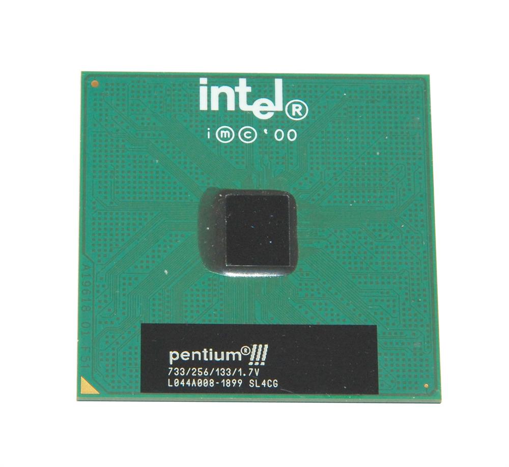 SL4CG Intel Pentium III 733MHz 133MHz FSB 256KB L2 Cache Socket PPGA370 Processor