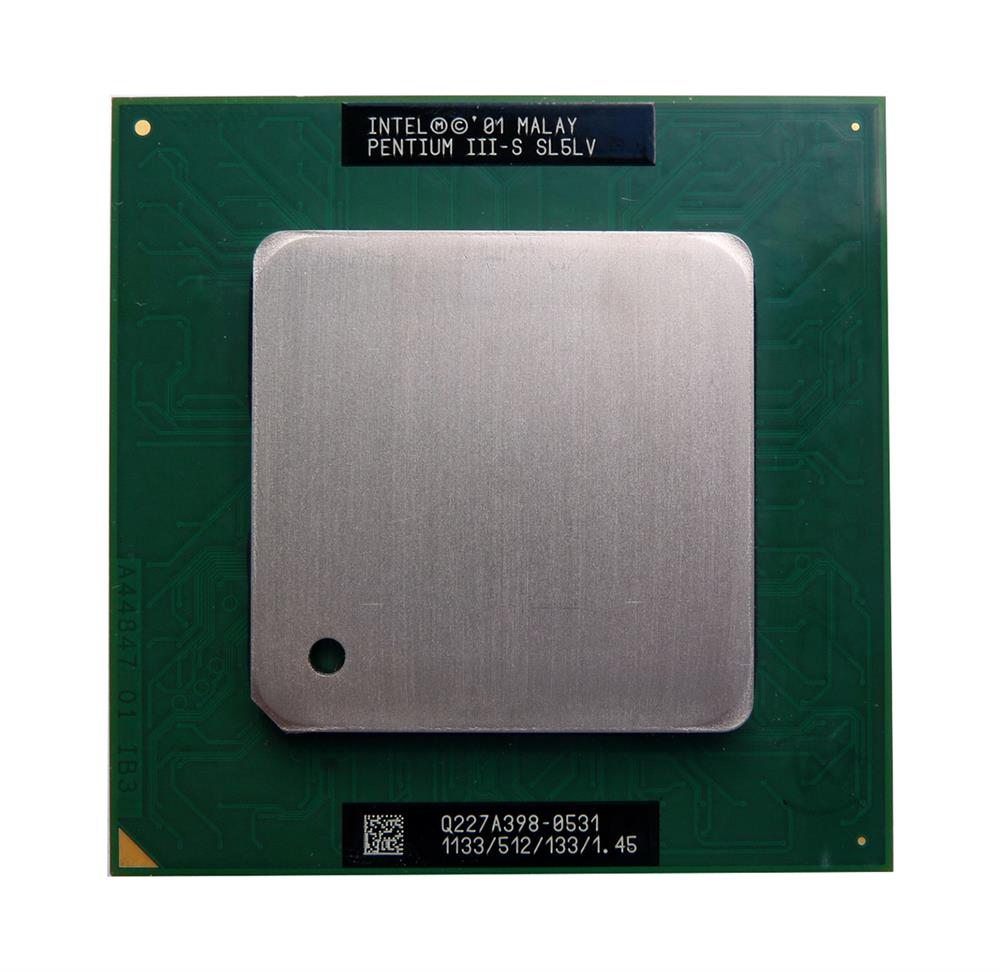 SL5LV Intel Pentium III 1.13GHz 133MHz FSB 512KB L2 Cache Socket 370 Processor