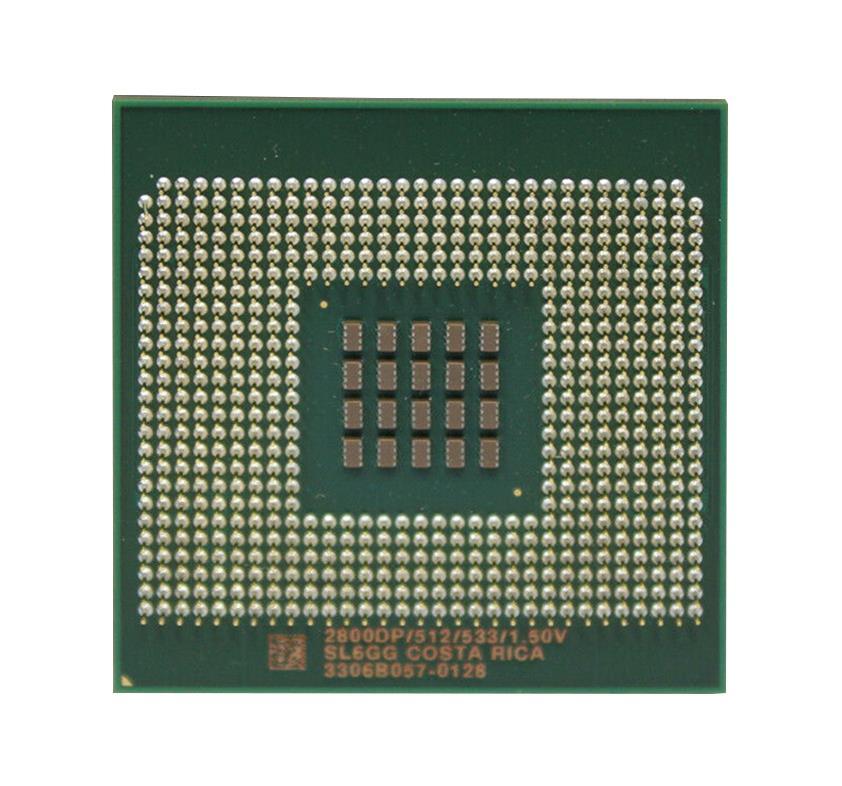 SL6GG Intel Xeon 2.80GHz 533MHz FSB 512KB L2 Cache Socket PPGA604 Processor