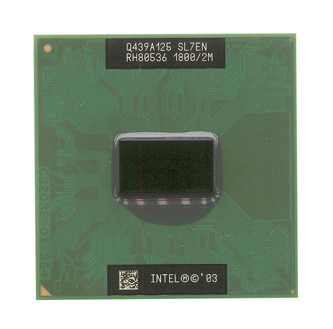 SL7EN Intel Pentium M 745 1.80GHz 400MHz FSB 2MB L2 Cache Socket 478 Mobile Processor