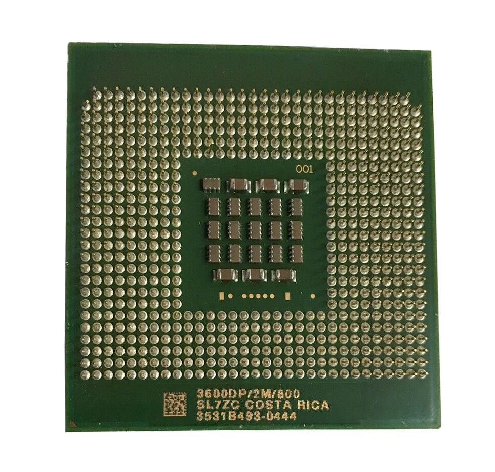 SL7ZC Intel Xeon 3.60GHz 800MHz FSB 2MB L2 Cache Socket PPGA604 Processor