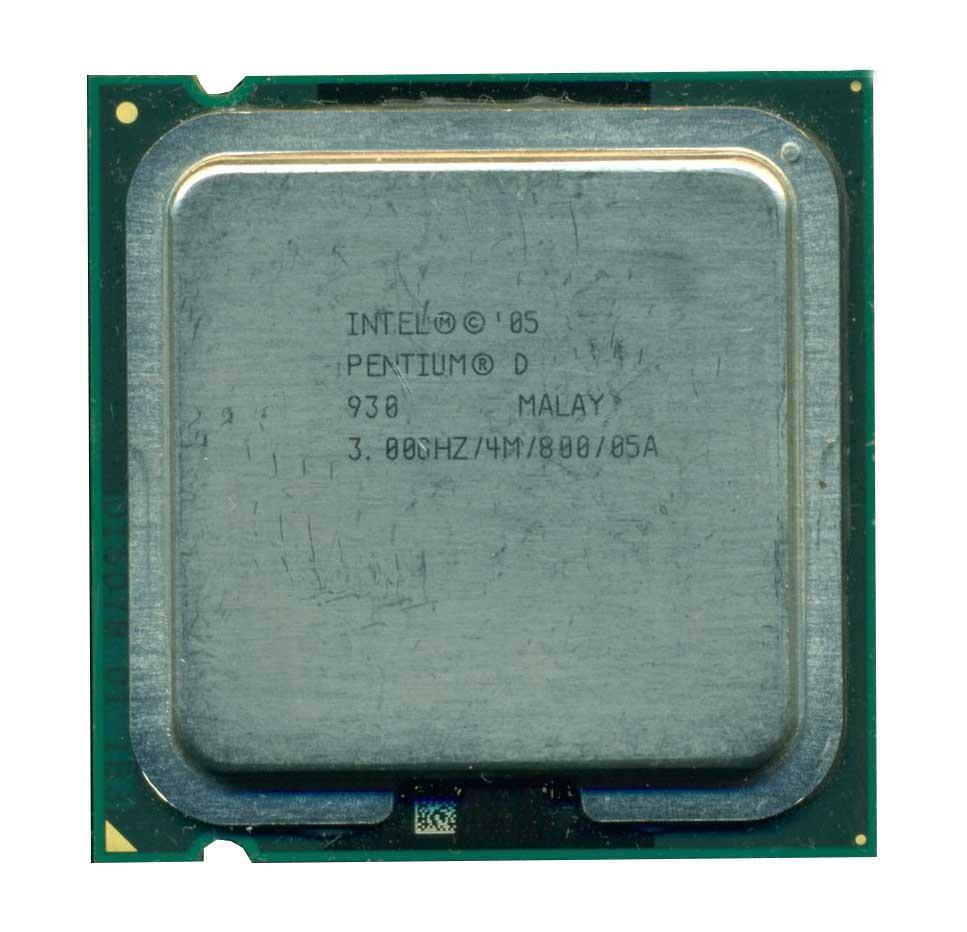 SL8WR Intel Pentium D Dual-Core 930 3.00GHz 800MHz FSB 4MB L2 Cache Socket 775 Processor