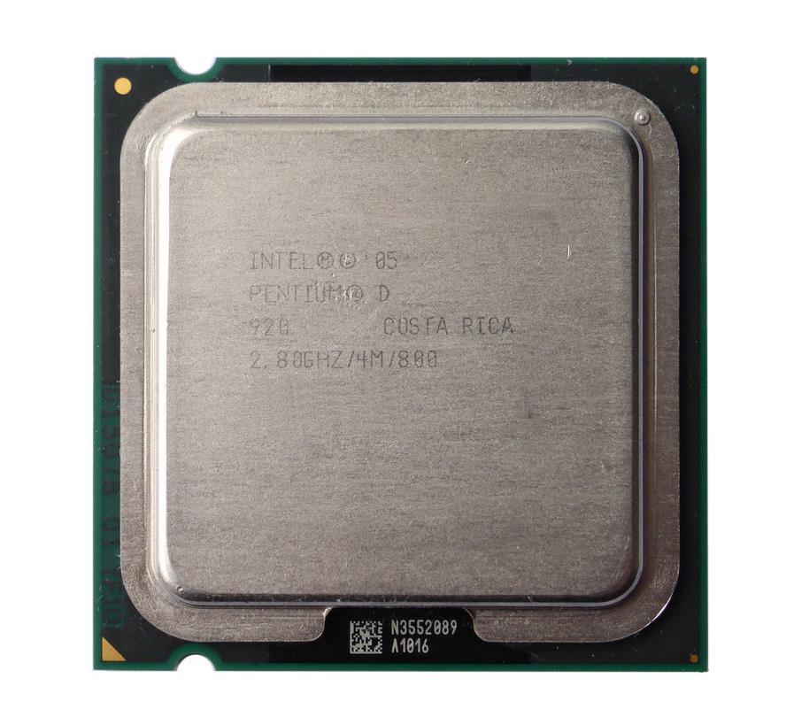 SL8WS Intel Pentium D Dual-Core 920 2.80GHz 800MHz FSB 4MB L2 Cache Socket 775 Processor
