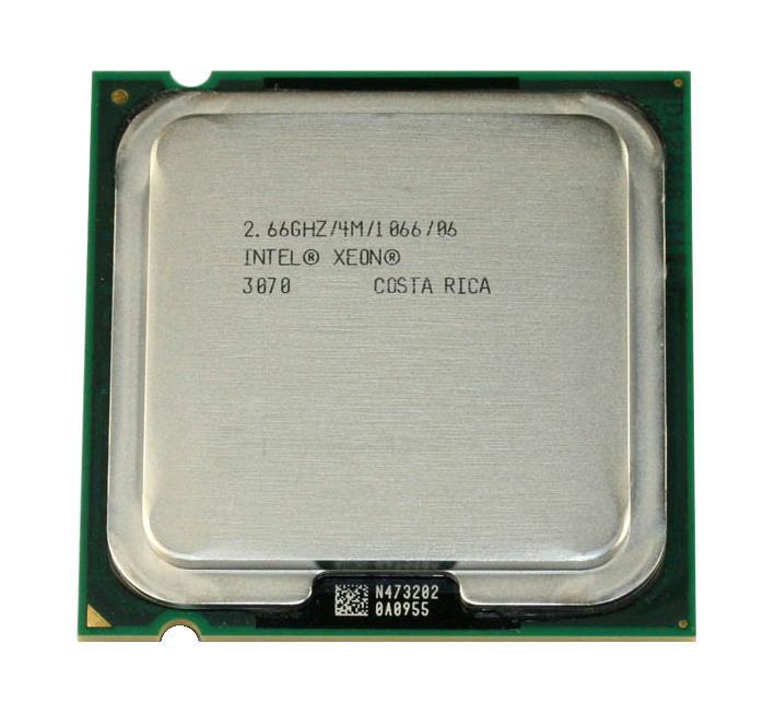 SLACC Intel Xeon 3070 Dual-Core 2.66GHz 1066MHz FSB 4MB L2 Cache Socket PLGA775 Processor