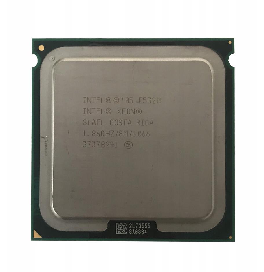 SLAEL Intel Xeon E5320 Quad-Core 1.86GHz 1066MHz FSB 8MB L2 Cache Socket PLGA771 Processor