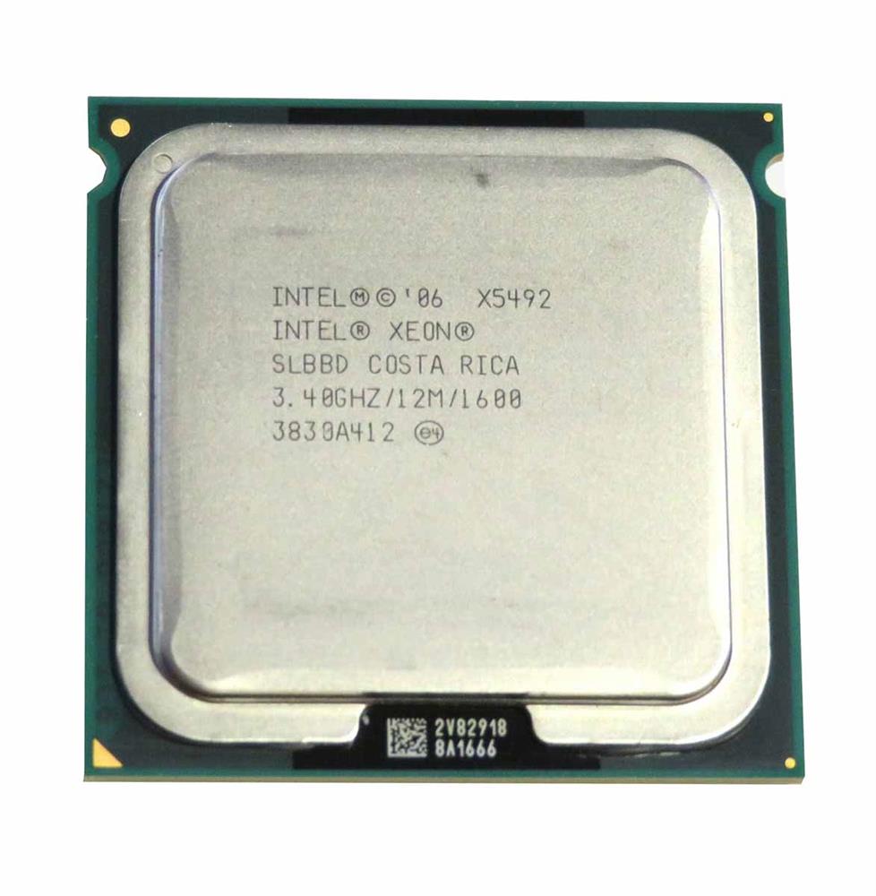 SLBBD Intel 3.40GHz Xeon Processor X5492