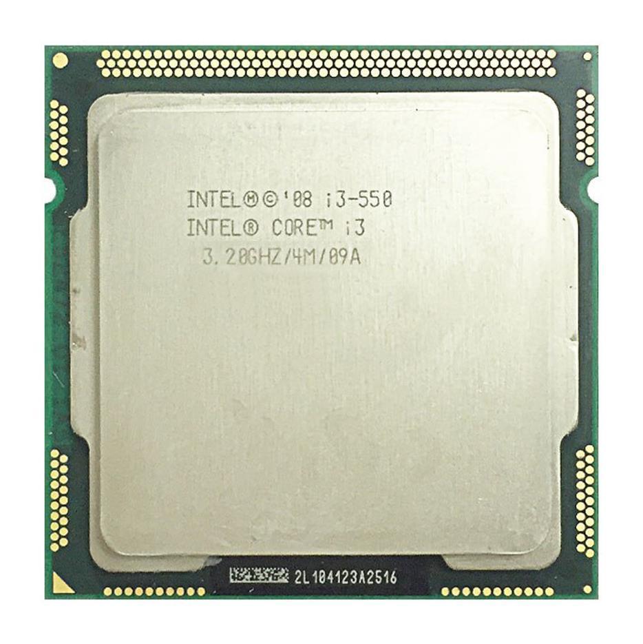 SLBUD-06 Intel Core i3-550 Dual Core 3.20GHz 2.50GT/s DMI 4MB L3 Cache Socket LGA1156 Desktop Processor