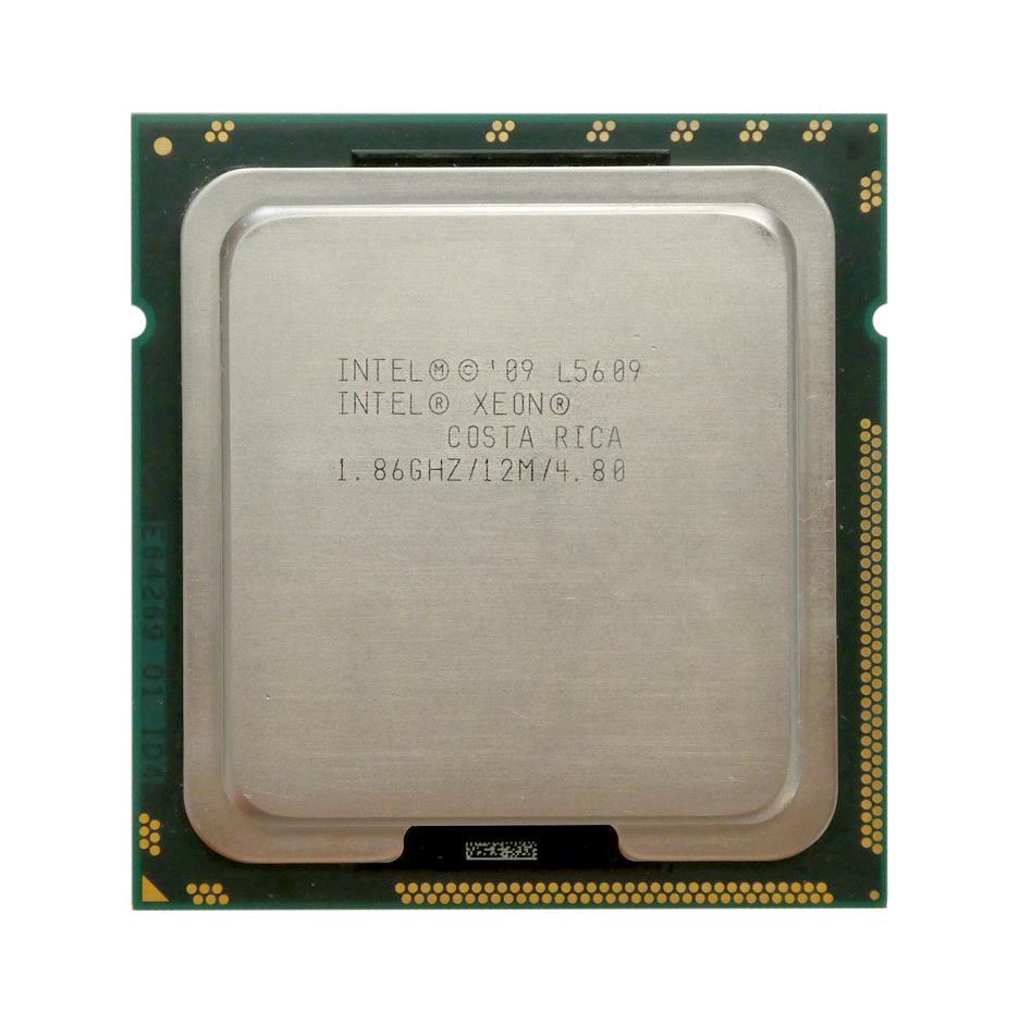 SLBVJ Intel Xeon L5609 Quad-Core 1.86GHz 4.80GT/s QPI 12MB L3 Cache Socket FCLGA1366 Processor
