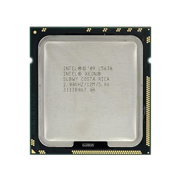 SLBWY Intel Xeon L5638 6-Core 2.00GHz 5.86GT/s QPI 12MB L3 Cache Socket FCLGA1366 Processor