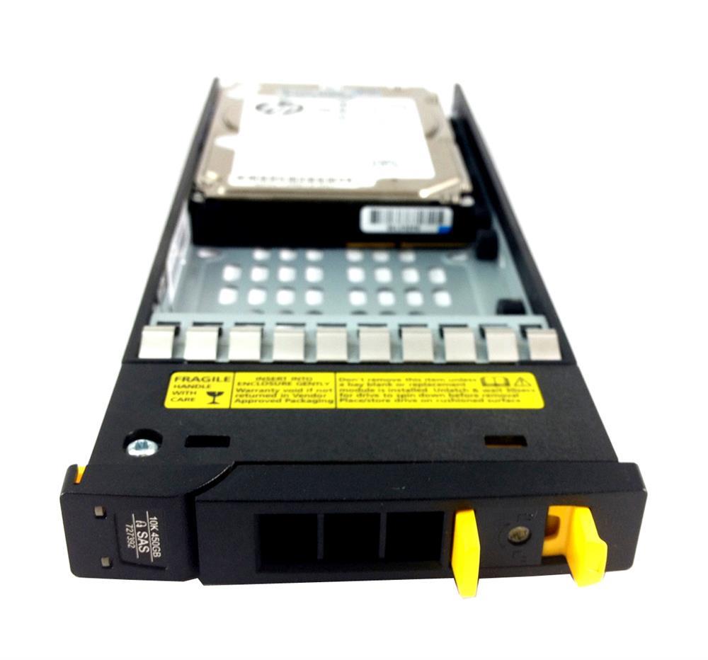 SLTN0450S5xnE010 HPE 450GB 10000RPM SAS 6Gbps (FIPS) 2.5-inch Internal Hard Drive for StoreServ 7000 and 10000