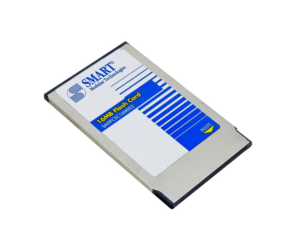SM9FCSC16M002 Cisco Smart Modular 16MB Flash Memory Card for 3600 Series