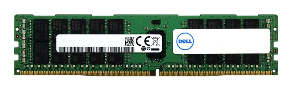 SNP2133D4R15/32G Dell 32GB PC4-17000 DDR4-2133MHz Registered ECC CL15 288-Pin DIMM 1.2V Dual Rank Memory Module