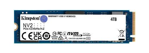SNV2S/4000G Kingston NV2 4TB PCI Express NVMe 4.0 x4 M.2 2280 Solid State Drive (SSD)