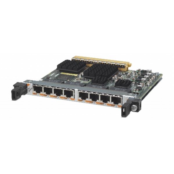 SPA-8X1FE-TX-V2 Cisco 8-Ports Fast Ethernet (TX) Shared Port Adapter (Refurbished)