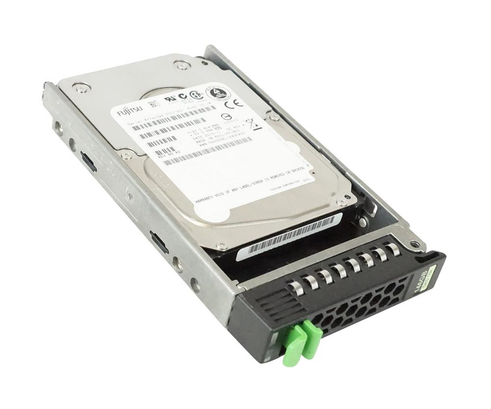 SQ999S-D614-E1 Fujitsu 146GB 15000RPM SAS 6Gbps 2.5-inch Internal Hard Drive for ETERNUS JX40 SQ