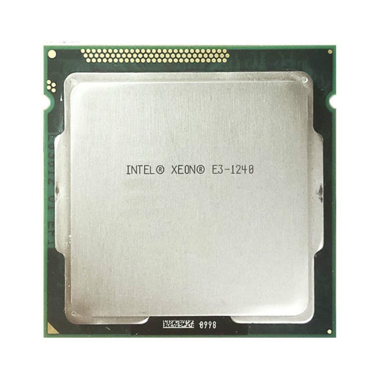 SR00KR Intel Xeon E3-1240 Quad-Core 3.30GHz 5.00GT/s DMI 8MB L3 Cache Socket LGA1155 Processor