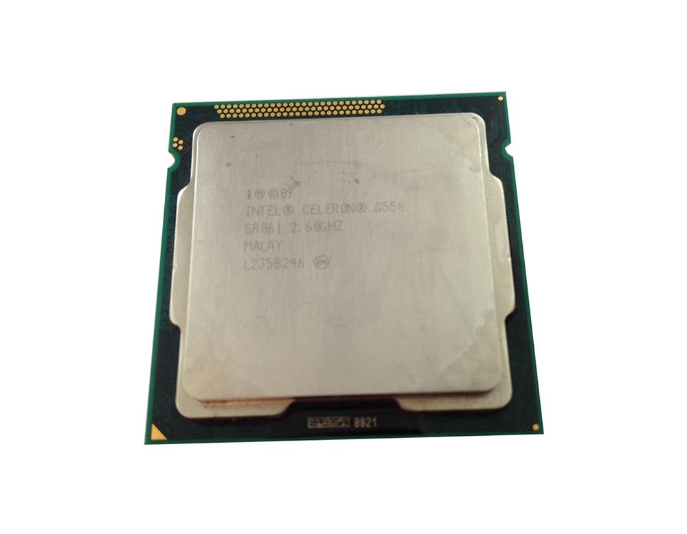 SR061 Intel Celeron G550 Dual-Core 2.60GHz 5.00GT/s DMI 2MB L3 Cache Socket LGA1155 Desktop Processor