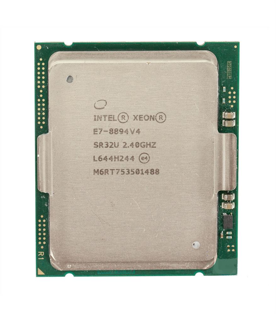 SR32U Intel Xeon E7-8894 v4 24-Core 2.40GHz 9.60GT/s QPI 60MB L3 Cache Socket FCLGA2011 Processor