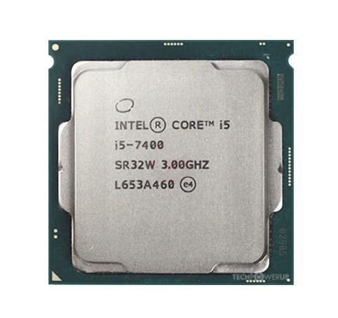 SR32W Intel Core i5-7400 Quad-Core 3.00GHz 8.00GT/s DMI3 6MB L3 Cache Socket LGA1151 Processor
