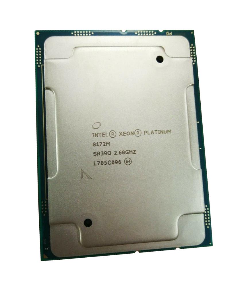 SR39Q Intel Xeon Platinum 8172M 26-Core 2.60GHz 10.40GT/s UPI 35.75MB L3 Cache Socket LGA 3647 Processor
