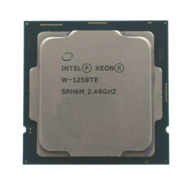 SRH6M Intel Xeon W-1250TE 6-Core 2.40GHz 8.00GT/s 12MB L3 Cache Socket FCLGA1200 Processor