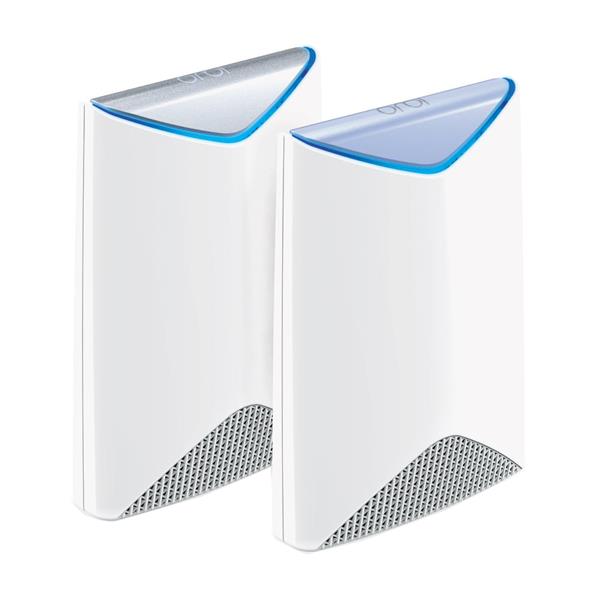 SRK60B05-100NAS Netgear Orbi Pro SRK60 Wi-Fi 5 IEEE 802.11ac Ethernet Wireless Router - 2.40 GHz ISM Band - 5 GHz UNII Band - 375 MB/s Wireless Speed - 3 x Network Port - 1 x Broadband Port - Gigabit Ethernet - (Refurbished)
