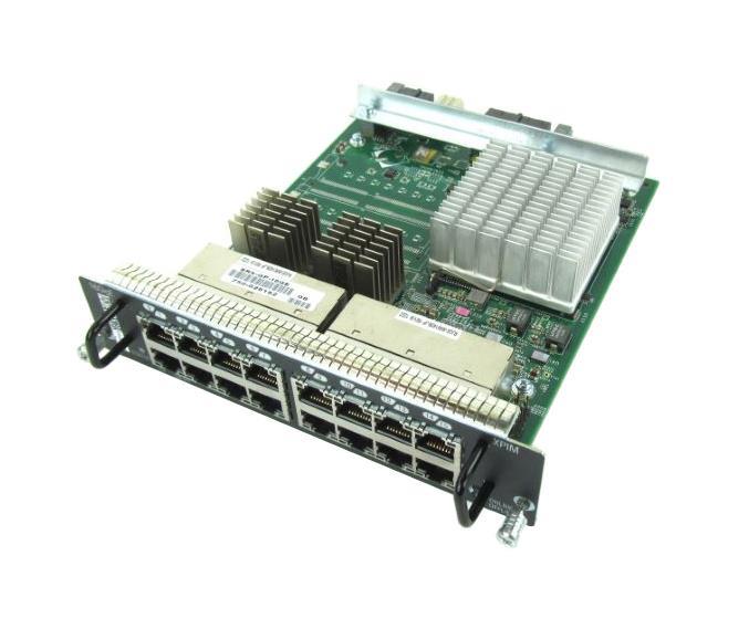 SRX-GP-16GE-POE-A Juniper 16-Ports RJ-45 10/100/1000Base-T Gigabit Ethernet PoE XGPIM Expansion module (Refurbished)