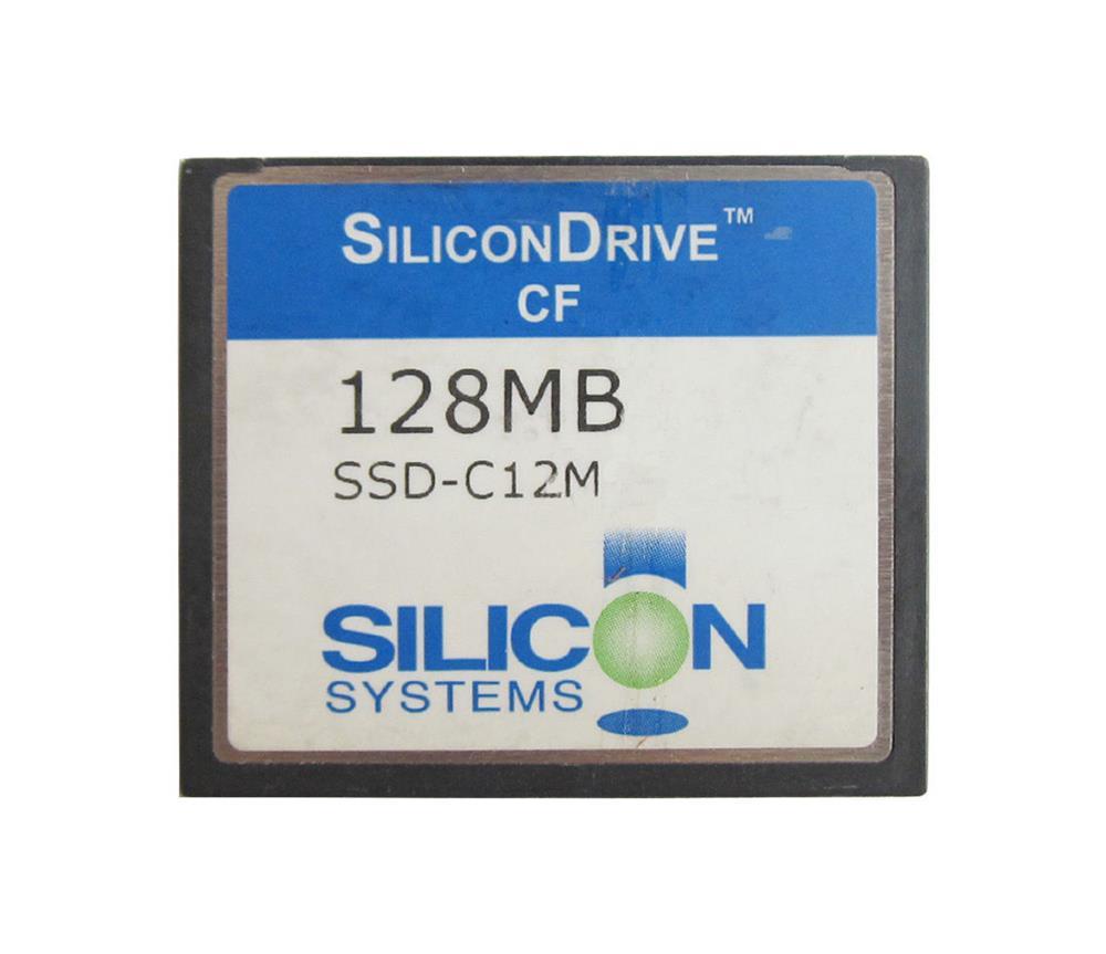 SSD-C12M-3581 SiliconSystems SiliconDrive 128MB ATA/IDE (PATA) CompactFlash (CF) Type I Internal Solid State Drive (SSD)
