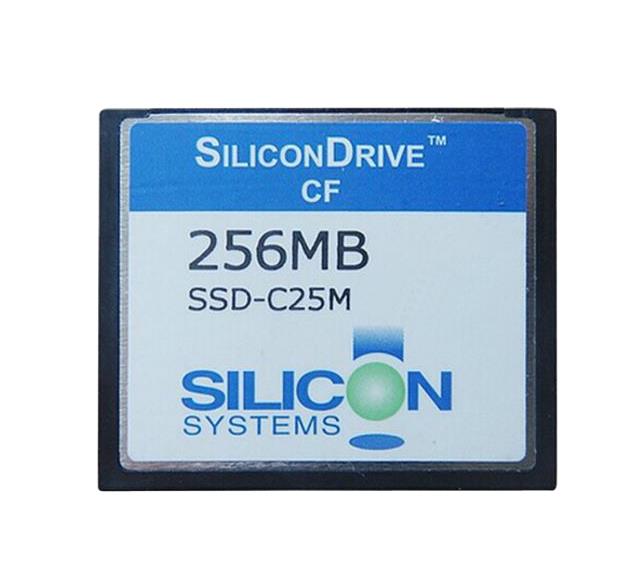 SSD-C25M-3016 SiliconSystems SiliconDrive 256MB ATA/IDE (PATA) CompactFlash (CF) Type I Internal Solid State Drive (SSD)