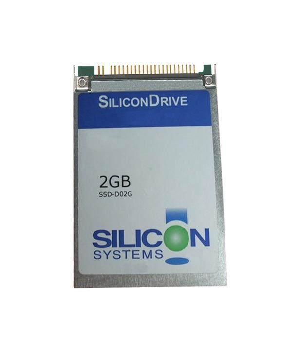 SSD-P02G-3012 SiliconSystems SiliconDrive 2GB ATA PC Card Type II Internal Solid State Drive (SSD)